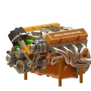 V8 Engine Small-Block OHV 44ccm